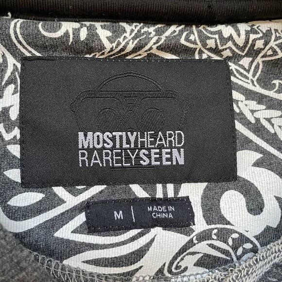 NWT Mostly Heard Rarely Seen 2015 Paisley Crew Sweatshirt Medium - Picture 4 of 10